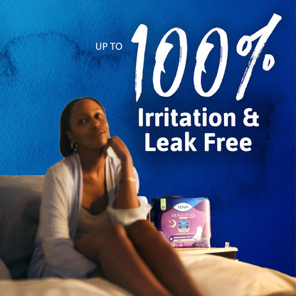 TENA Serenity Overnight Lie Down Protection Incontinence Pad, 3 Piezas