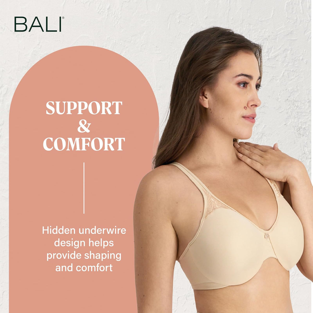 Bali Passion For Comfort Minimizer Underwire Bra