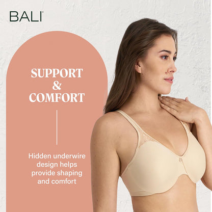 Bali Passion For Comfort Minimizer Underwire Bra