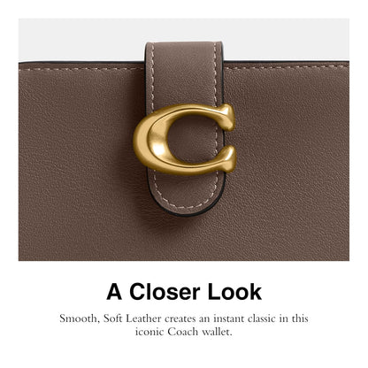 Coach Tabby portafolios Bi-Fold para mujer