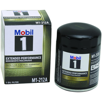 Mobil 1 M1-212A Filtro de Aceite de Rendimiento extendido, 1 Paquete
