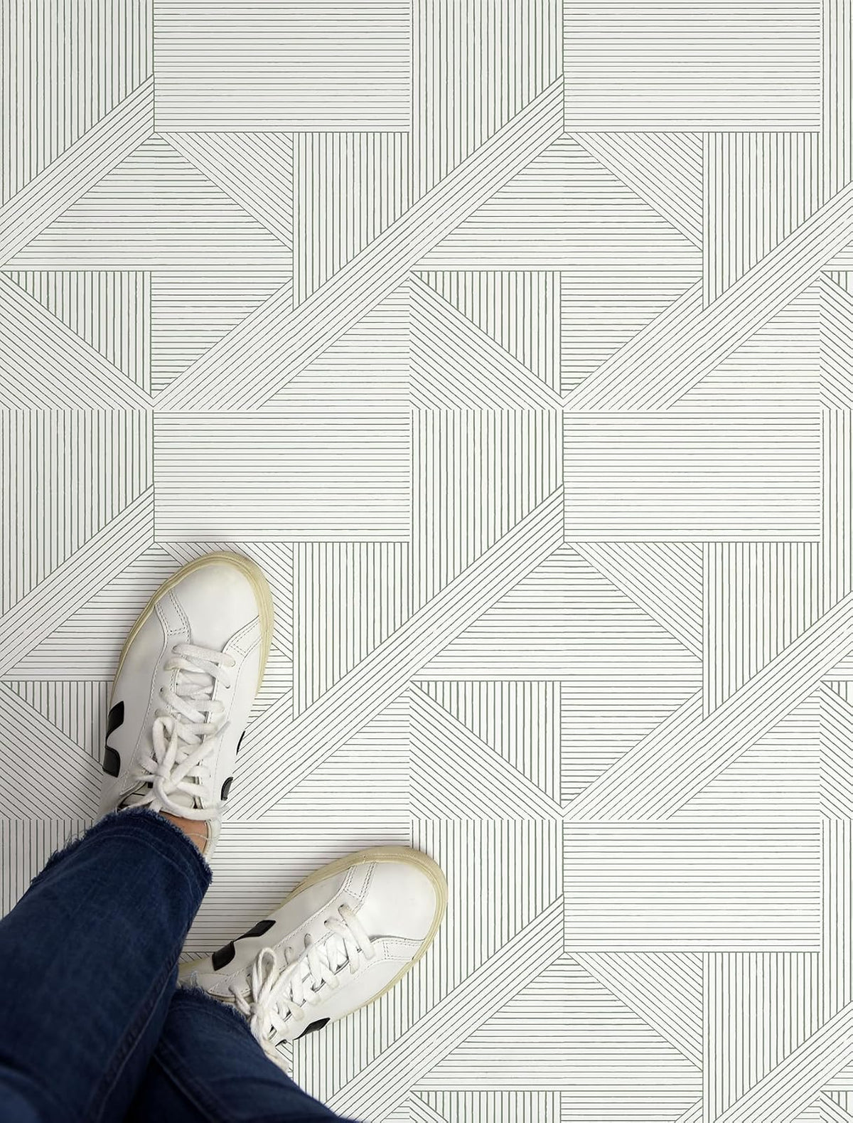FloorPops FP4948 - Azulejos de piso neutros de 12 x 12 pulgadas
