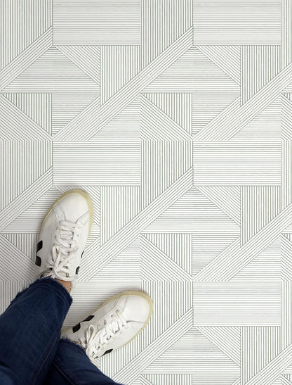 FloorPops FP4948 - Azulejos de piso neutros de 12 x 12 pulgadas