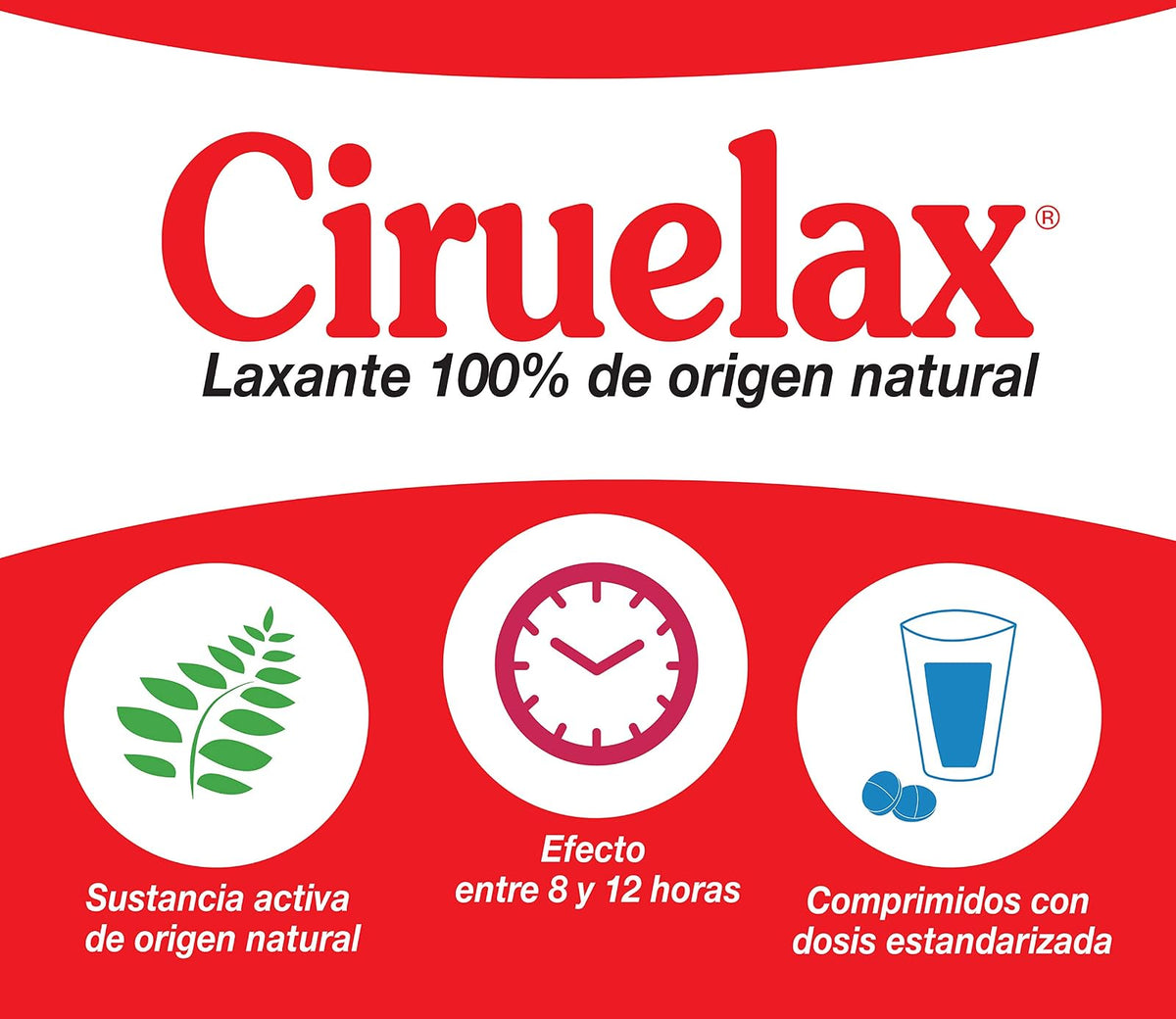 Ciruelax Laxante De Origen Natural Con 50 Comprimidos