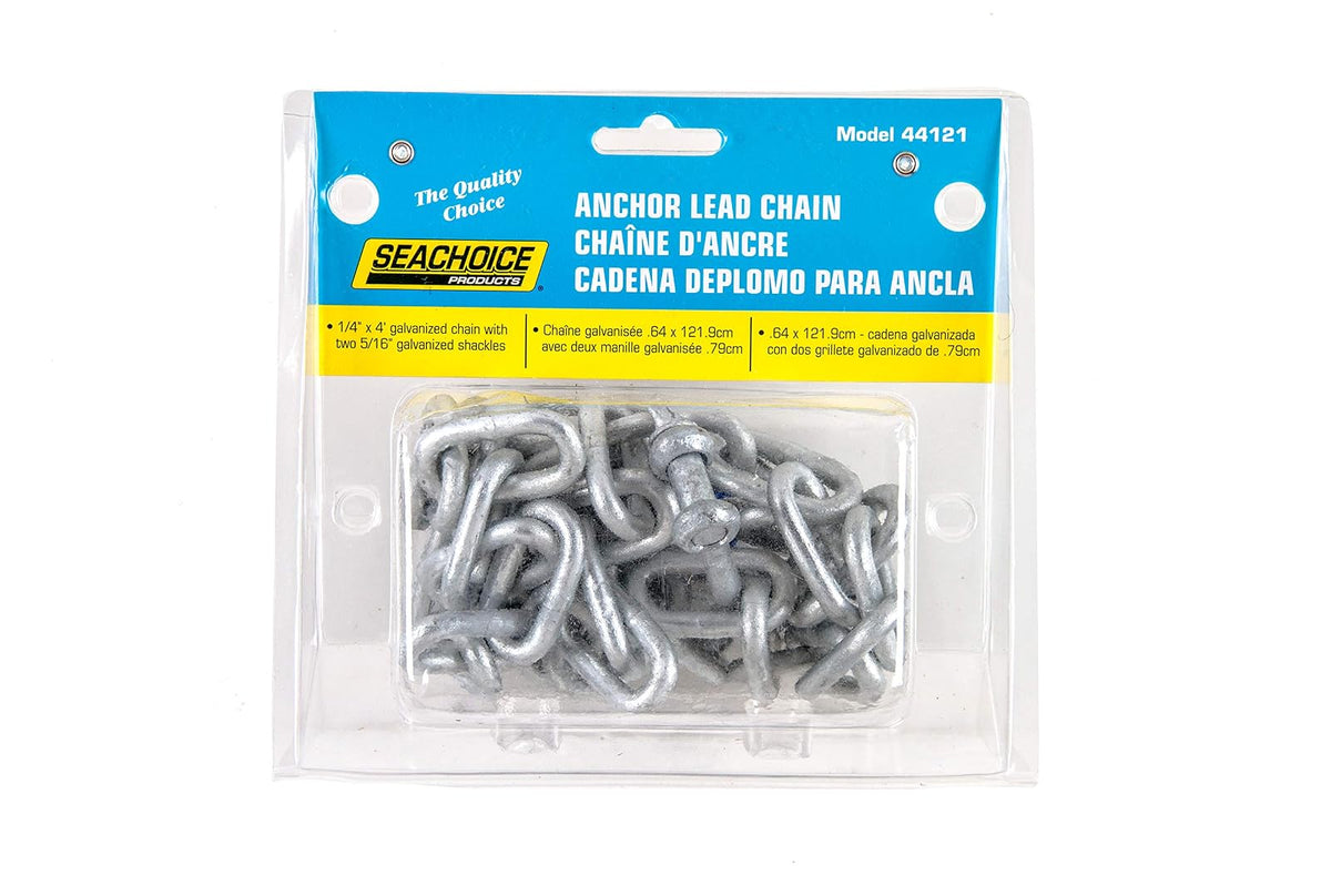 SEACHOICE Cadena de Anclaje galvanizada