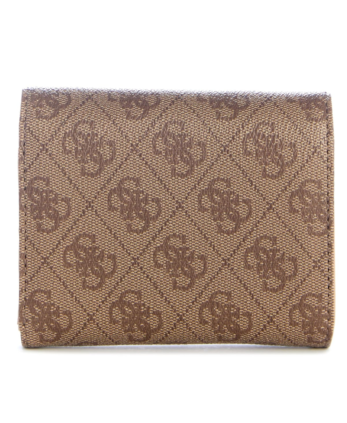 GUESS CARTERA LAUREL II SLG SMALL TRIFOLD MUJER CAFÉ ESTAMPADO SG7459143-LTL