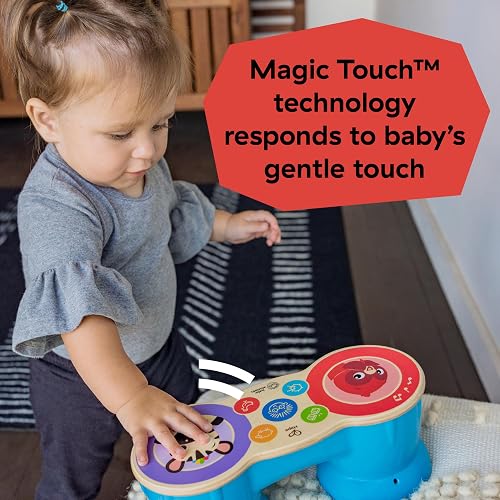 Baby Einstein Tambores De Juguete De Madera Touch, Multi, Paquete De 750.0 Grams