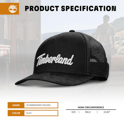 Timberland Mesh Back Trucker Hat Gorra de béisbol Hombre