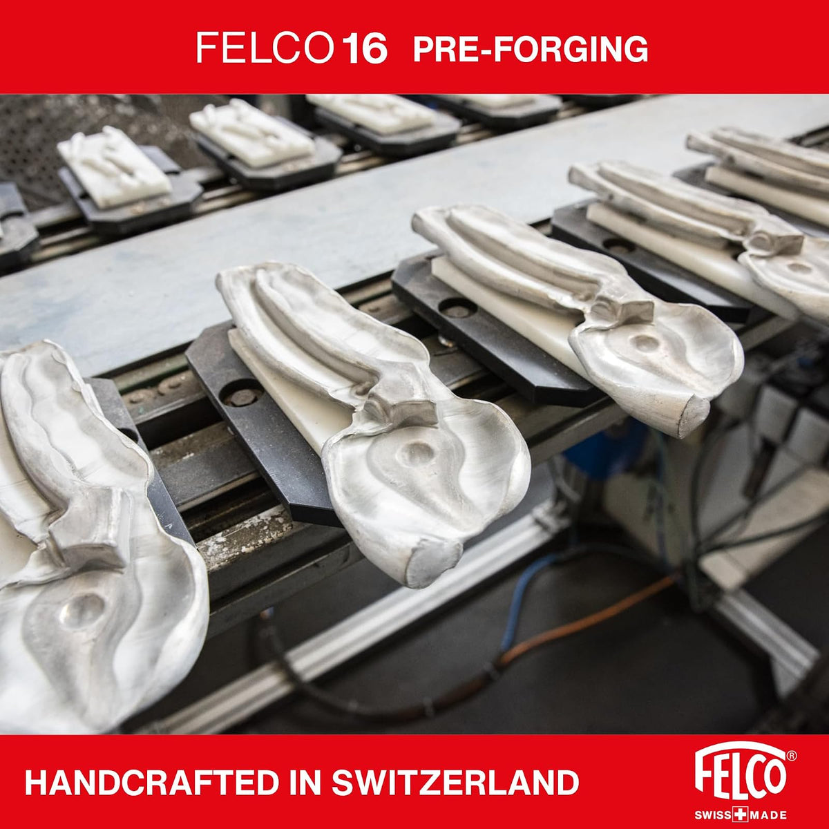 Felco - Tijeras de podar (F 16) - Podadora de jardín con una Mano para Zurdos de Alto Rendimiento Hecha en Suiza con Hoja de Acero