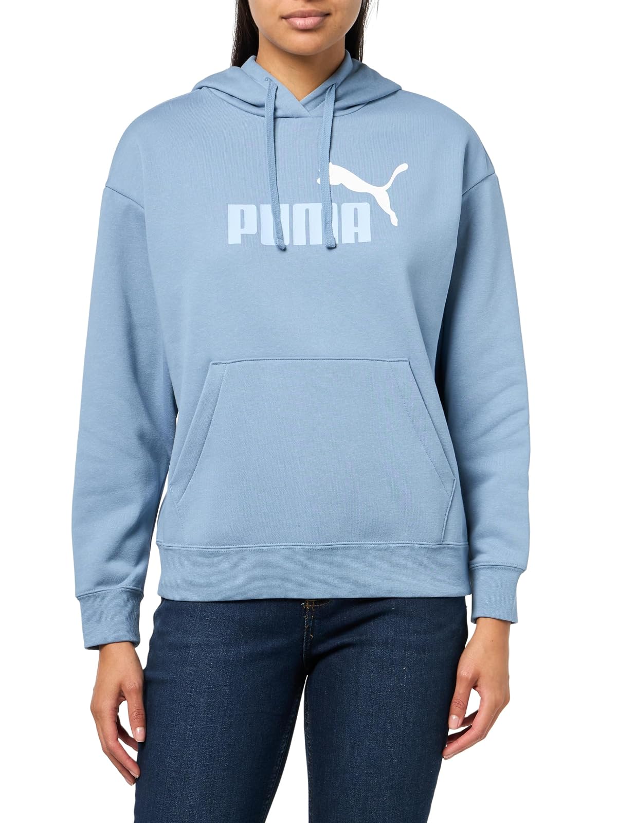PUMA Essentials Sudadera con Capucha Mujer - M - Cool Blue Ah25
