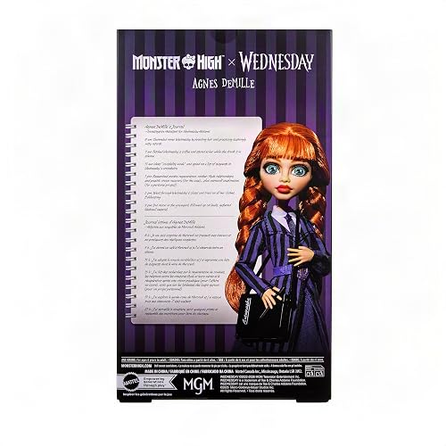 Monster High Skullector Muñeca de Colección Agnes DeMille 6Y+