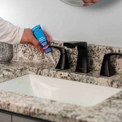 Loctite Sellador de silicona transparente impermeable, tubo de 79.85 ml (908570), Single 2.7 Oz Tube, Transparente