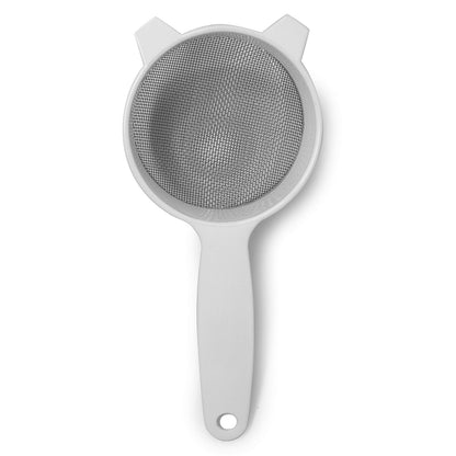 Norpro Colador 2133 | Blanco, 8.3 cm, malla de acero inoxidable, plástico duradero