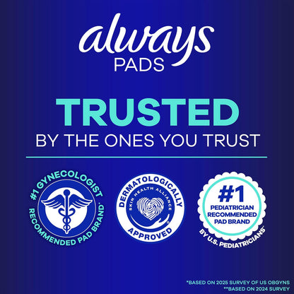Always Maxi Extra Heavy Overnight Pads - 36 Count