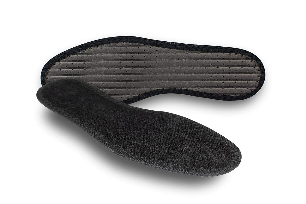 Pedag Summer Plantillas de Algodón Lavables, Negro - US Women6 - EU 36 - 1 par - Black