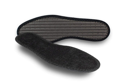 Pedag Summer Plantillas de Algodón Lavables, Negro - US Women6 - EU 36 - 1 par - Black