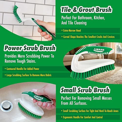 Libman Kit de Cepillo para Polvo para Fregar