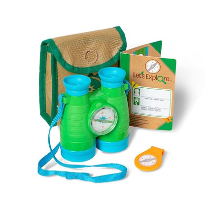 Melissa & Doug - Let's Explore Juego de Brújula y Prismáticos