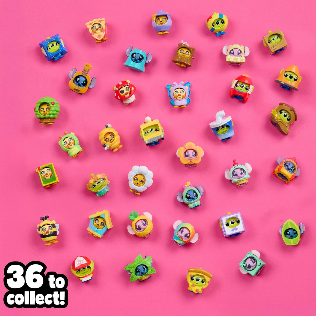 Just Play Estatuillas coleccionables Disney Doorables Costume Cuties, de 3,8 cm, inspiradas en Winnie The Pooh, Lilo & Stitch de Disney y Toy Story de Disney y Pixar, para niños a Partir de 5 años