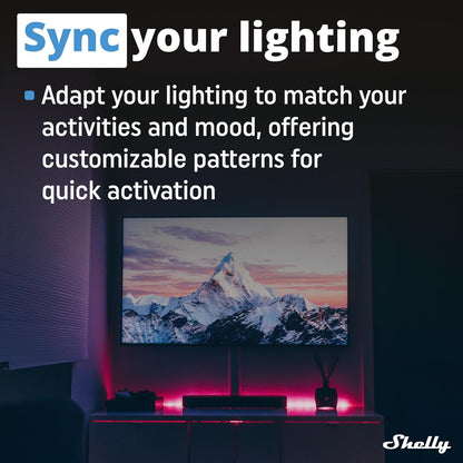 Shelly Plus RGBW PM - Módulo Controlador RGBW Para Tiras LED Wi-Fi Y Bluetooth, 12-24 VDC, Medidor De Consumo Eléctrico Integrado, No Necesita Hub, Aplicación iOS, Android (2 Piezas)