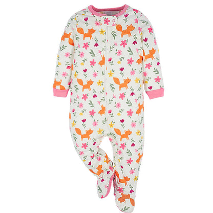 Onesies 4-Pack Sleep 'N Play Footies Multi Pack Dormidores para bebés y niños pequeños bebés niñas