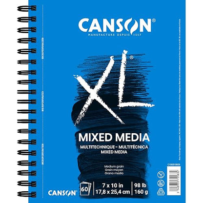 Canson® XL Series - Block para dibujos Mix Media Pad de 17.8 x 25.4cm