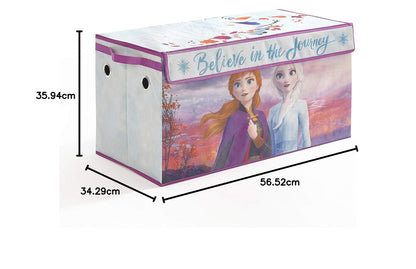 Idea Nuova Disney Frozen 2 - Maletero Plegable para niños, Duradero con Tapa, Frozen 2