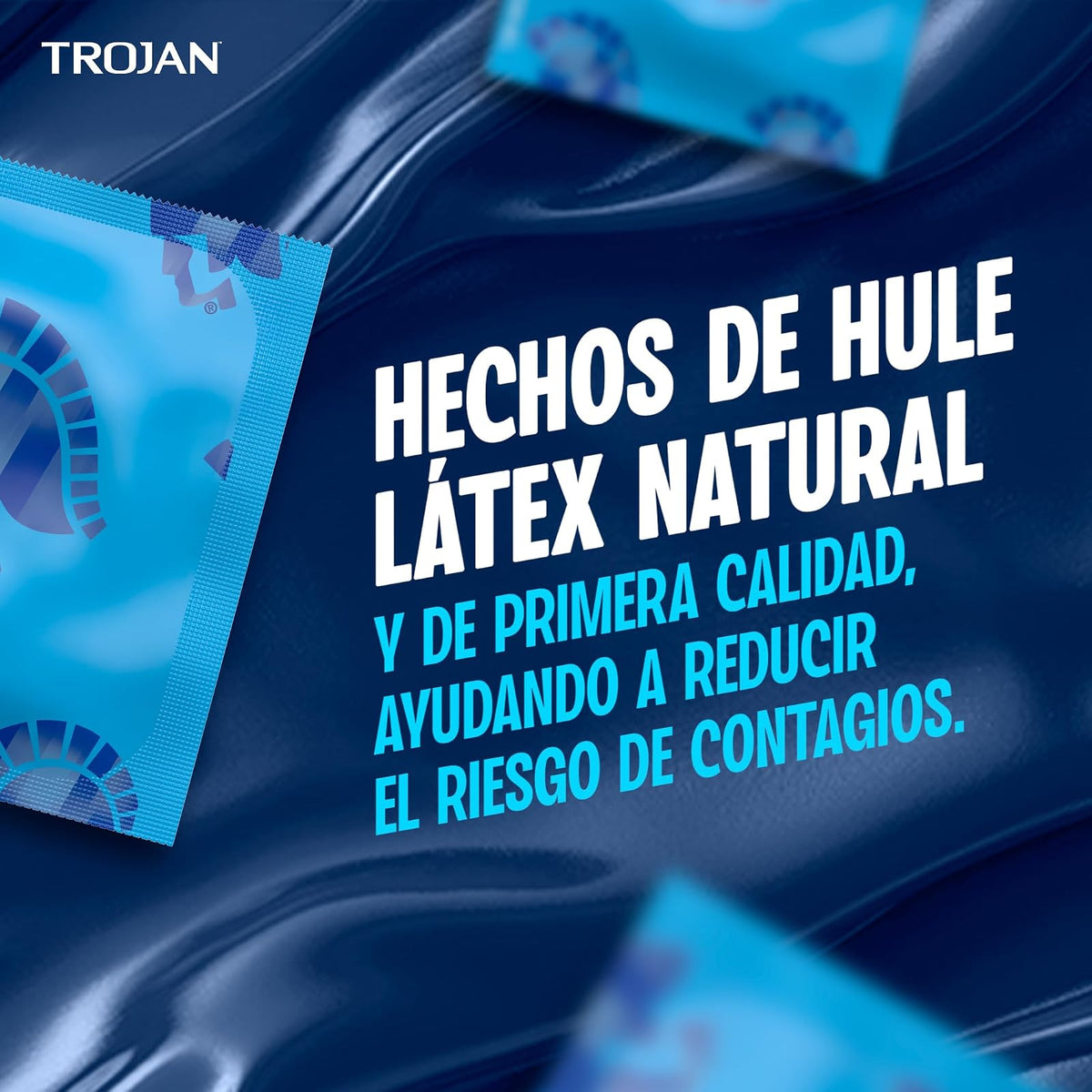 Trojan Condones Pro-Tech Caja con 36 piezas. | Lubricados para Mayor Confort y Sensibilidad, de Hule Látex Natural. Calidad Triplemente Comprobada con Receptáculo Especial.