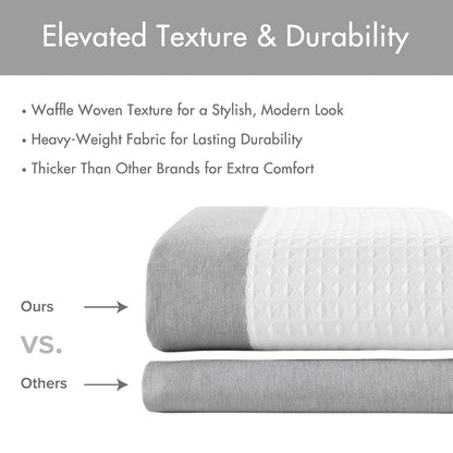 Madison Park – SPA Waffle Ducha, Gris, Gris, 72x72, 1