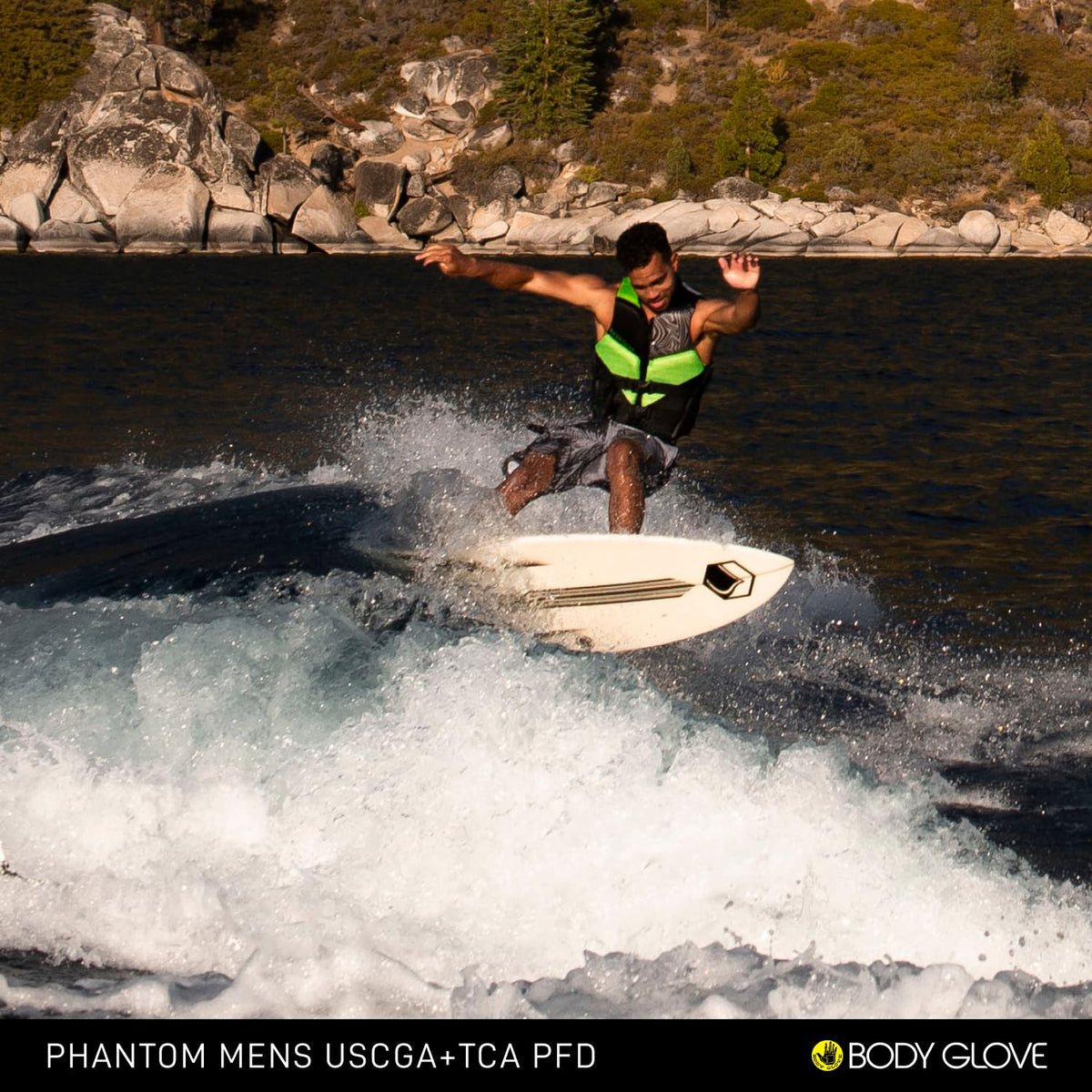 Body Glove Phantom USCGA Chaleco Salvavidas PFD para Hombre