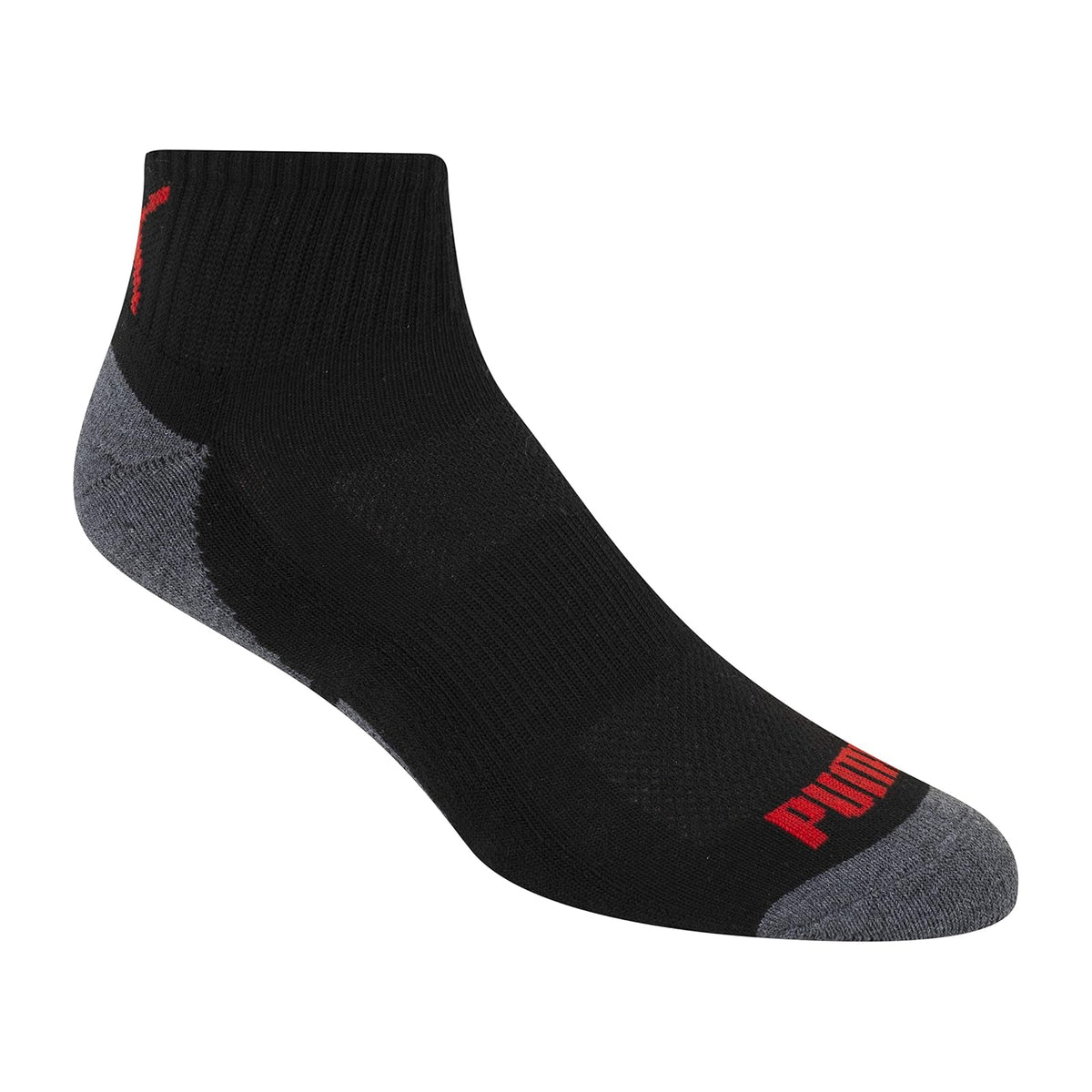Puma Quarter Crew - Calcetines para hombre (6 unidades)