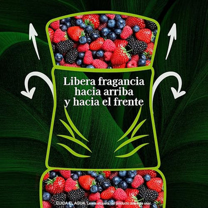 Air Wick® Aromatizante de Ambiente Continuo, Frutos Rojos, 3 repuestos de 20 ml c/u