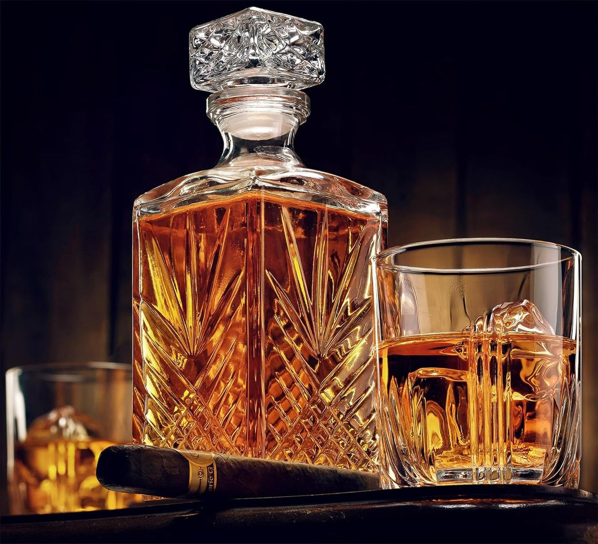 Bormioli Rocco Selecta Decantador con tapón, 956 ml