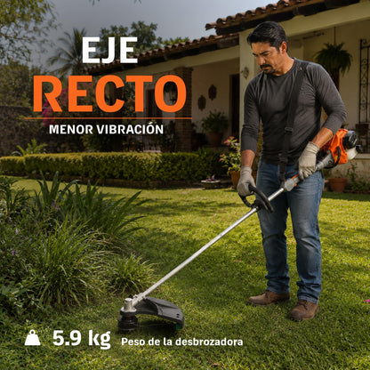 Truper DES-30R, Desbrozadora mango tipo "D", 30 cc