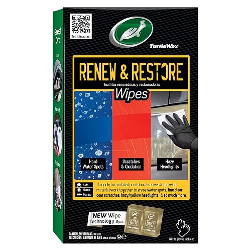 Turtle Wax, Toallitas Restauradoras Renew & Restore