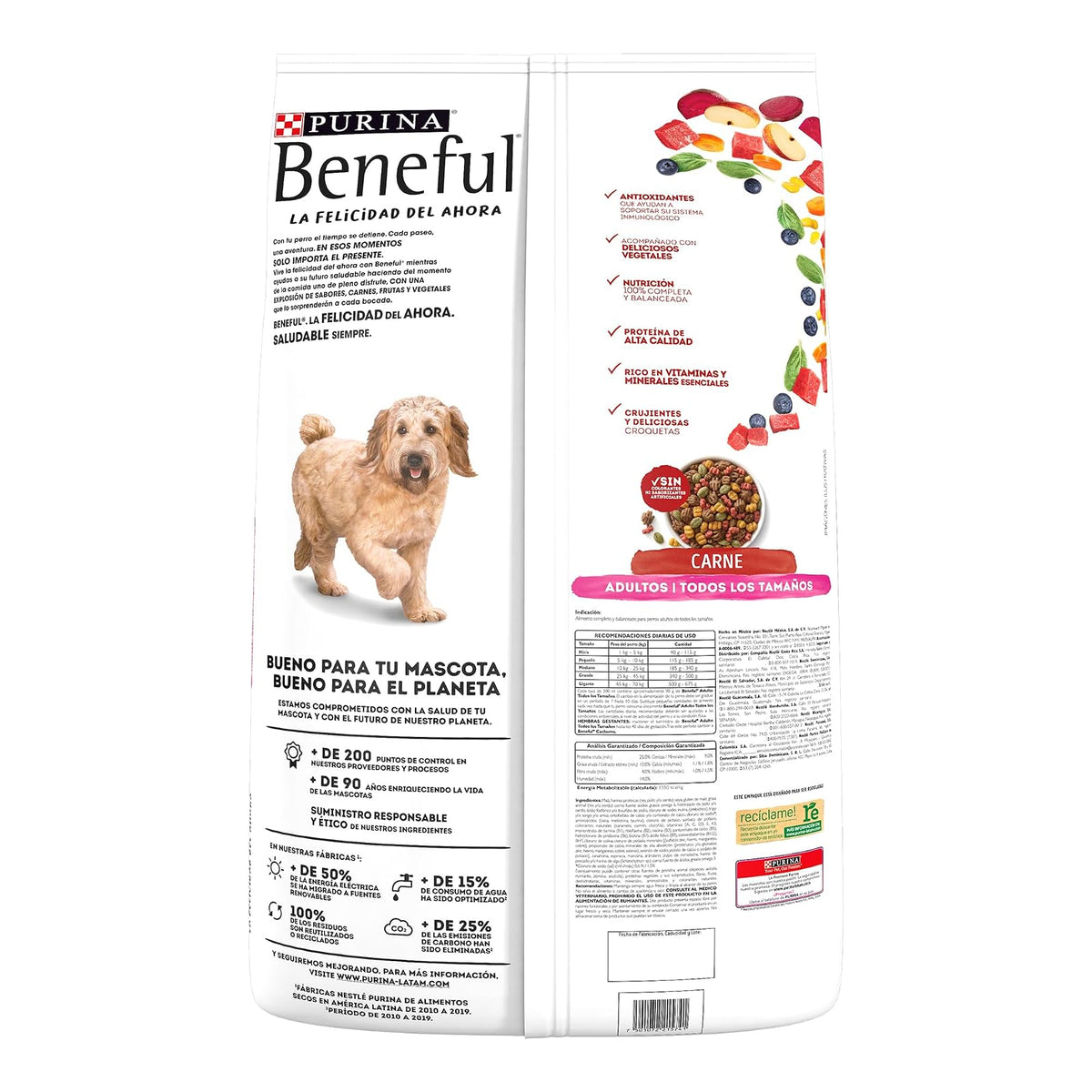 Purina Beneful Adulto Original Sabor Carne 10Kg