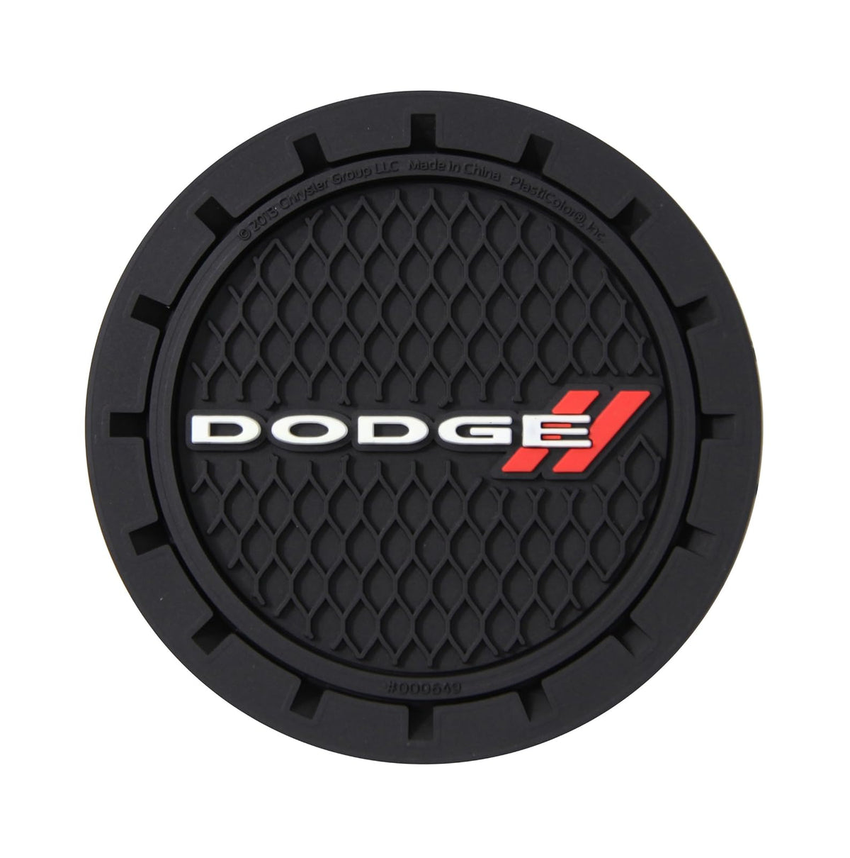 Plasticolor 000649R01 Dodge Logo Auto Automóvil Camión SUV Portavasos Portavasos Paquete de 2
