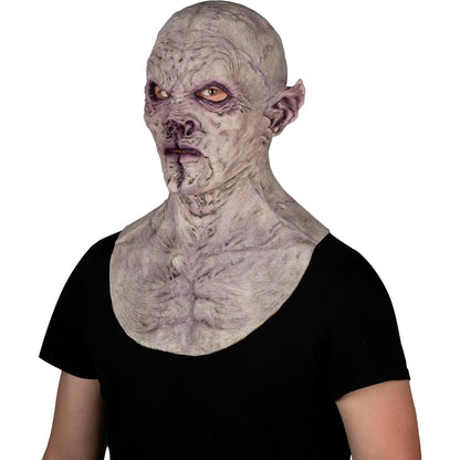 Ghoulish Productions Hyper Mask Vampiro Alucard Premium Efecto Fit – Máscara de Terror Realista con Textura de Piel y Detalles Ultrarrealistas – Ideal para Halloween, Cosplay y Colección
