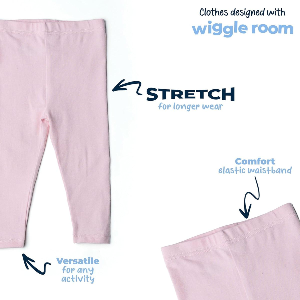 Gerber Toddler Multi-Pack Premium Leggings Leggings bebés niñas