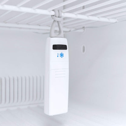 AcuRite - Termómetro digital inalámbrico para refrigerador y congelador con alarma, temperatura máxima/mínima para el hogar y restaurantes (00515M) 4.25 x 3.75 pulgadas