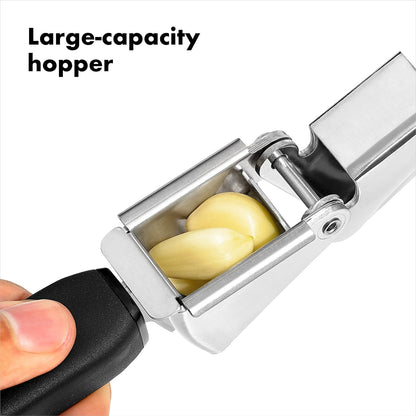 OXO Good Grips - Prensa de ajo de acero inoxidable