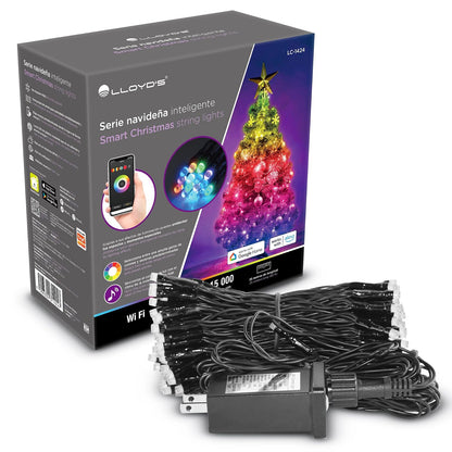 Lloyd's Serie Luces 200 LED's RGB WiFi 25 m Compatible con Alexa y Google