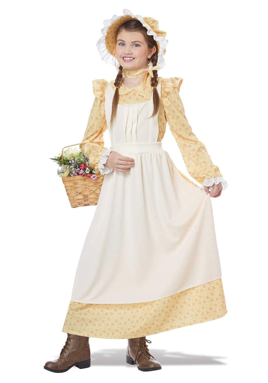 Disfraz de pradera para niña, talla S