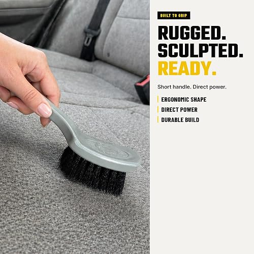Chemical Guys "The Nifty Brush Cepillo para Detalles Interiores, Lote de 1