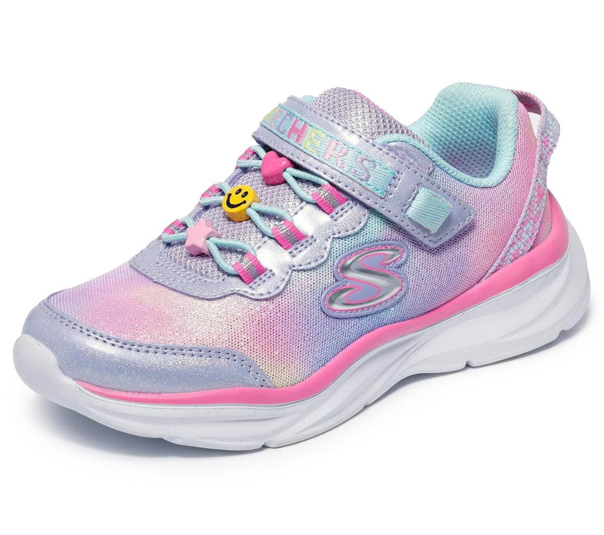 Skechers Power Jams Skech Friends Tenis Infantil - 17.0 cm - Lavender - Multi
