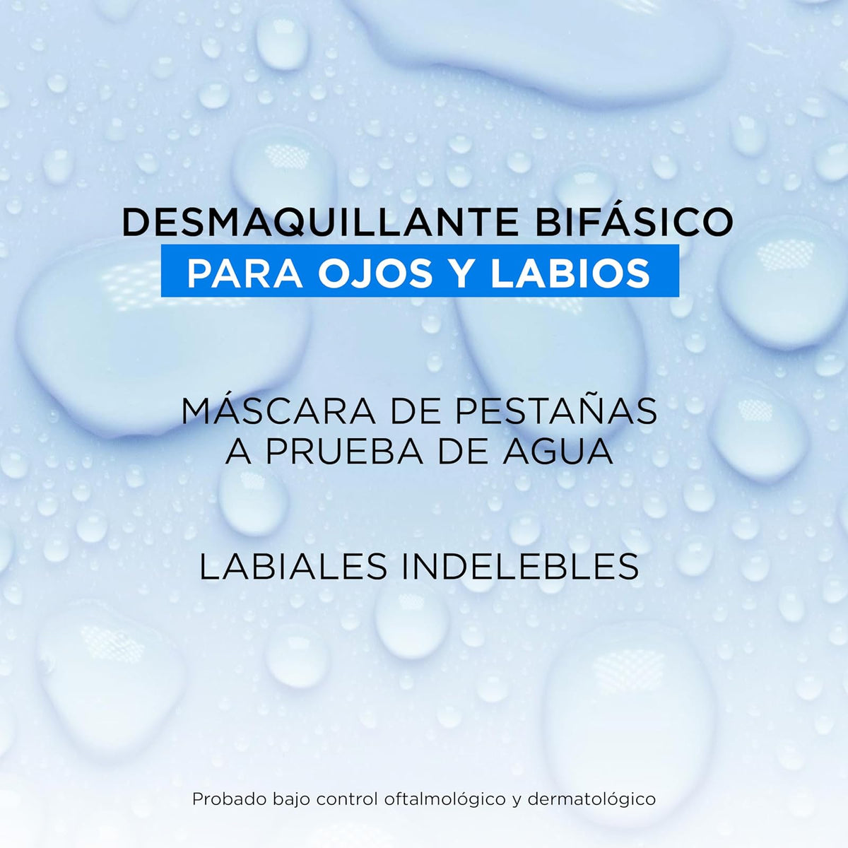 L'Oreal Paris Desmaquillante Bifásico para Ojos y Labios, Todo Tipo de Piel, 200ml.