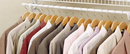 ClosetMaid 2050 Super Slide Ajustable para Colgar Barra de clóset, 2 'a 4', Blanco, 6' to 8', 1