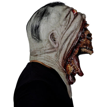Ghoulish Productions Máscara De Látex Blurp Deceased, Accesorio Látex Cosplay Calavera Malévola, Disfraz Aterrador para Halloween y Fiestas Temáticas, Cosplay Demonio Skull, Diseño Artesanal