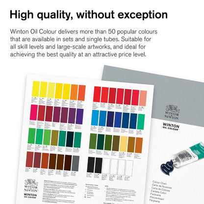 Winsor & Newton 1437603 Winton 200ml Oil Colour - Scarlet Lake