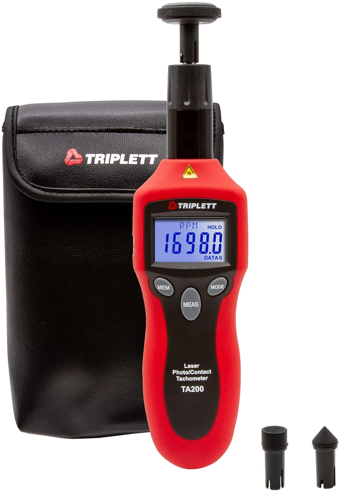 Triplett TA200 Tacómetro Láser Contacto Sin Contacto para Objetos Giratorios